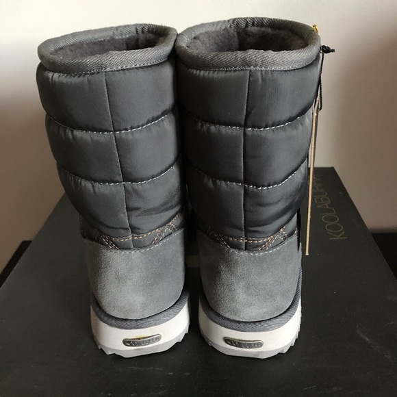 New women’s Koolaburra grey wool boots, size 6 - Picture 3 of 4